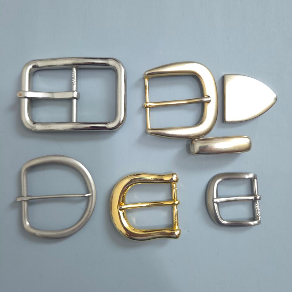 Lot 5 Reclaimed Belt Buckles Mixed Sizes Repurpose Maker Sewing Supply Upcycling